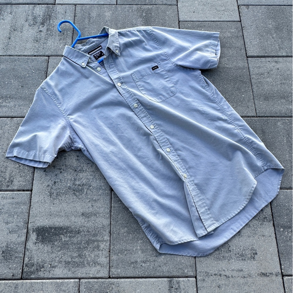 RVCA slim Fit button up shirt